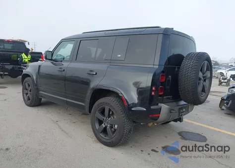 2022 Land Rover Defender 110 X-Dynamic Se из США, поврежденный, VIN SALE2ERUXN2094315